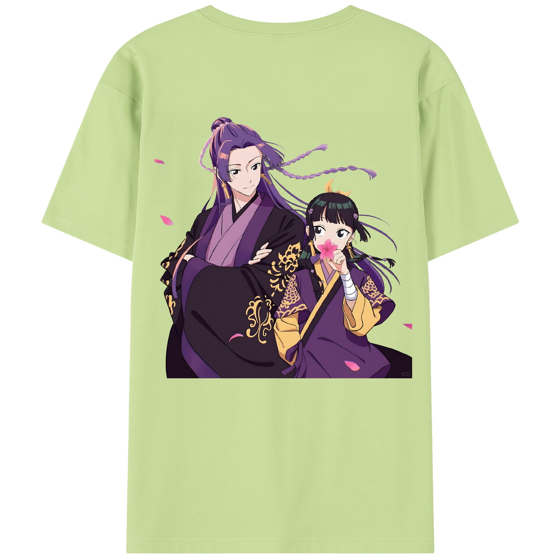 （画像用） 薬屋のひとりごと The Apothecary Diaries 綿100％半袖Tシャツ（背面プリント）